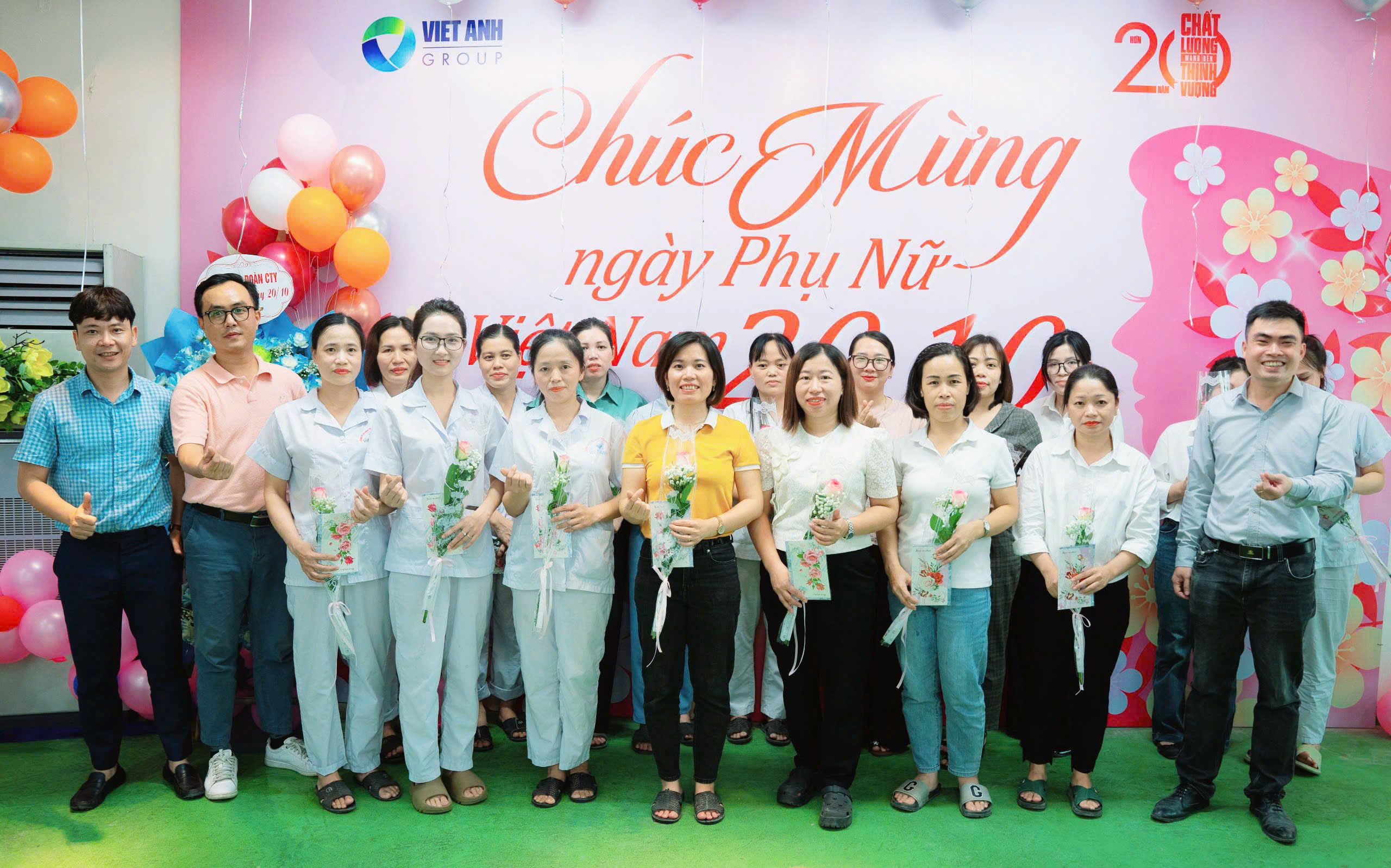 Thuốc thuỷ sản VAQ chào mừng ngày Phụ nữ Việt Nam