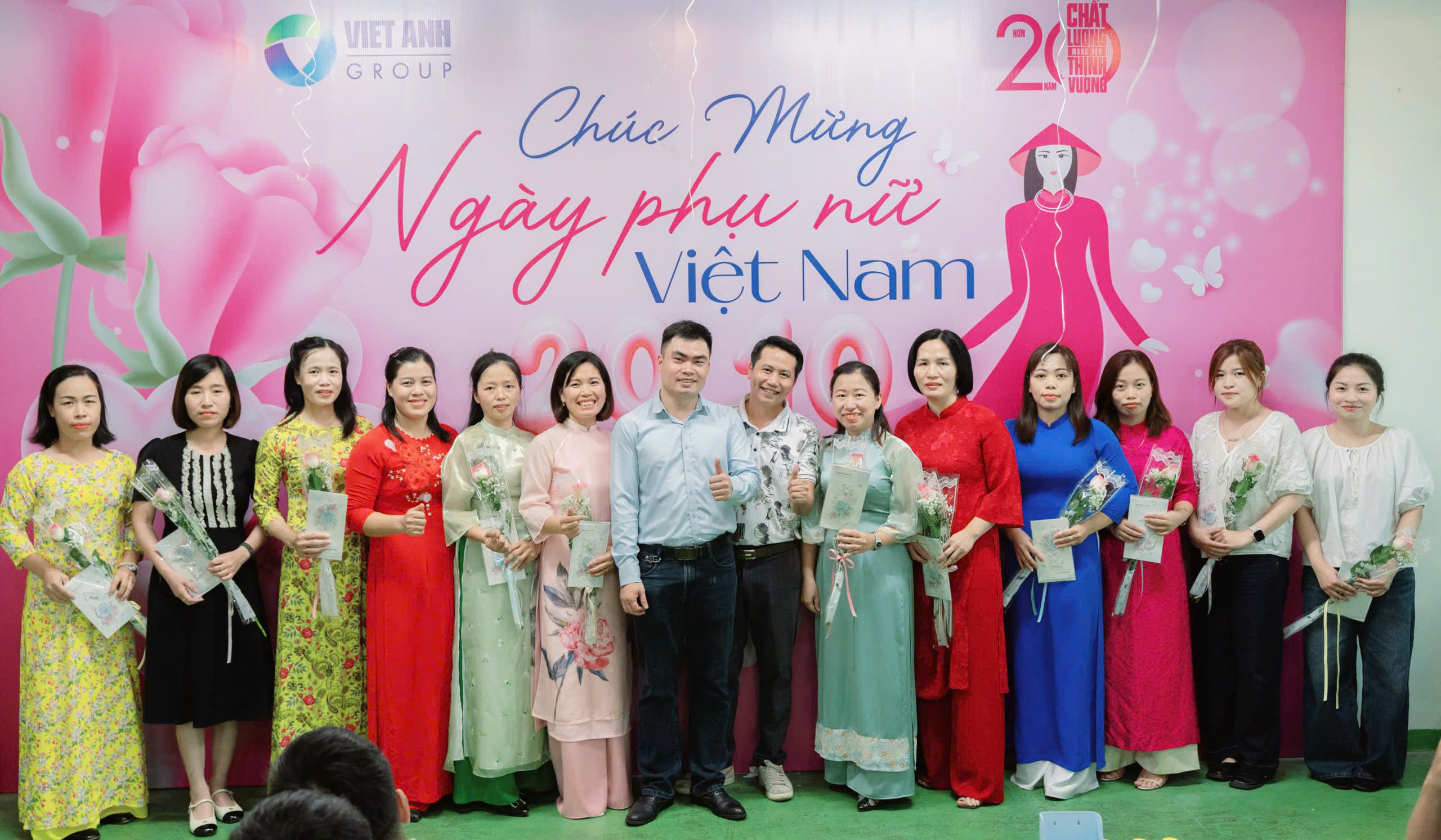 VIET ANH GROUP CHÀO MỪNG NGÀY PHỤ NỮ VIỆT NAM 20/10