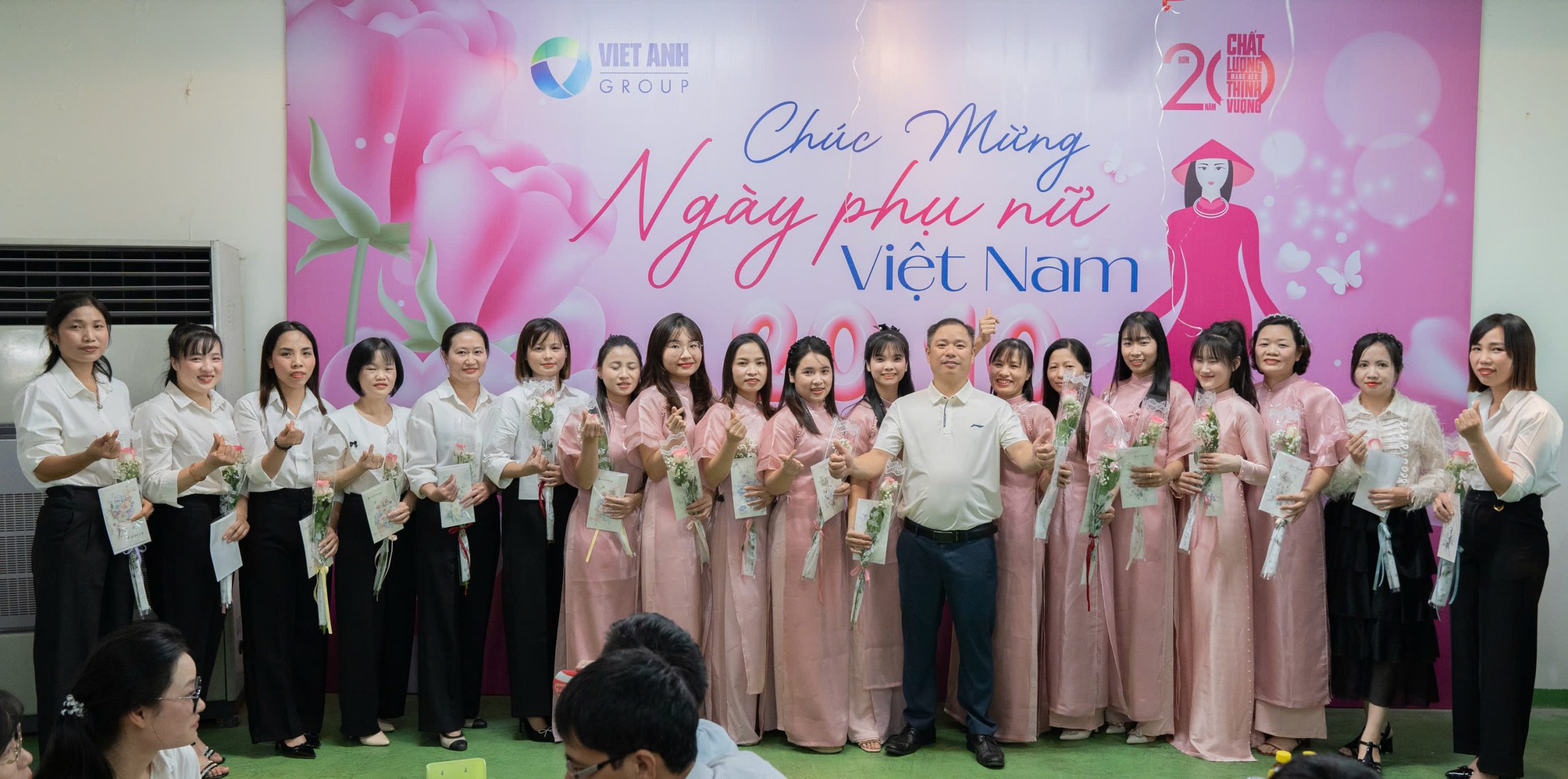 VIET ANH GROUP CHÀO MỪNG NGÀY PHỤ NỮ VIỆT NAM 20/10