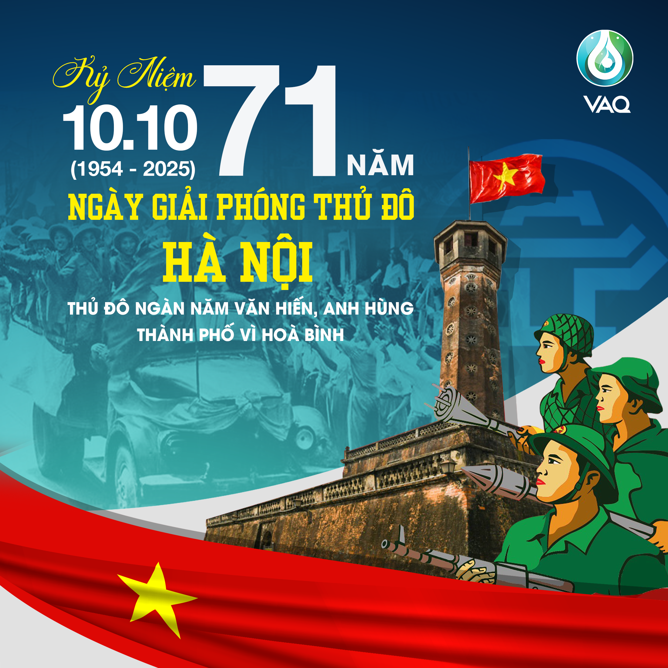VAQ VÀ TINH THẦN BIẾT ƠN THẾ HỆ CHA ÔNG NGÀY 10/10